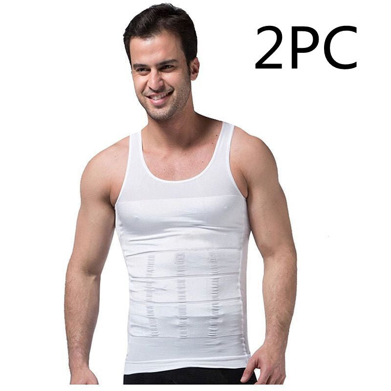 Men's Tight-waist Body Shaper Tank Top Corset - 𝓢𝓱𝓸𝓹𝓵𝓮𝓬𝔂