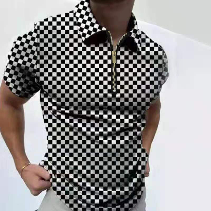 Men's Polo Shirt Men Solid Polo Shirts Brand Men Short-Sleeved Shirt Summer Shirt Man Clothing - 𝓢𝓱𝓸𝓹𝓵𝓮𝓬𝔂