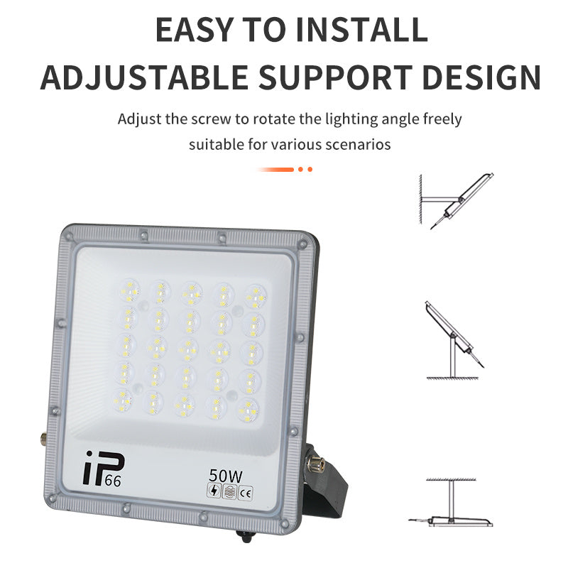 LED Floodlight, Outdoor Waterproof Strong Light, Ultra Bright Construction Site Factory RV Room Searchlight, Outdoor High-power Lighting Lamp - 𝓢𝓱𝓸𝓹𝓵𝓮𝓬𝔂