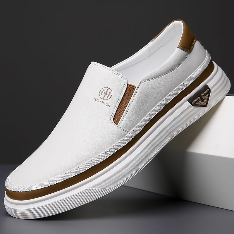 Lazy Slip On Men's Casual Leather Shoes - 𝓢𝓱𝓸𝓹𝓵𝓮𝓬𝔂