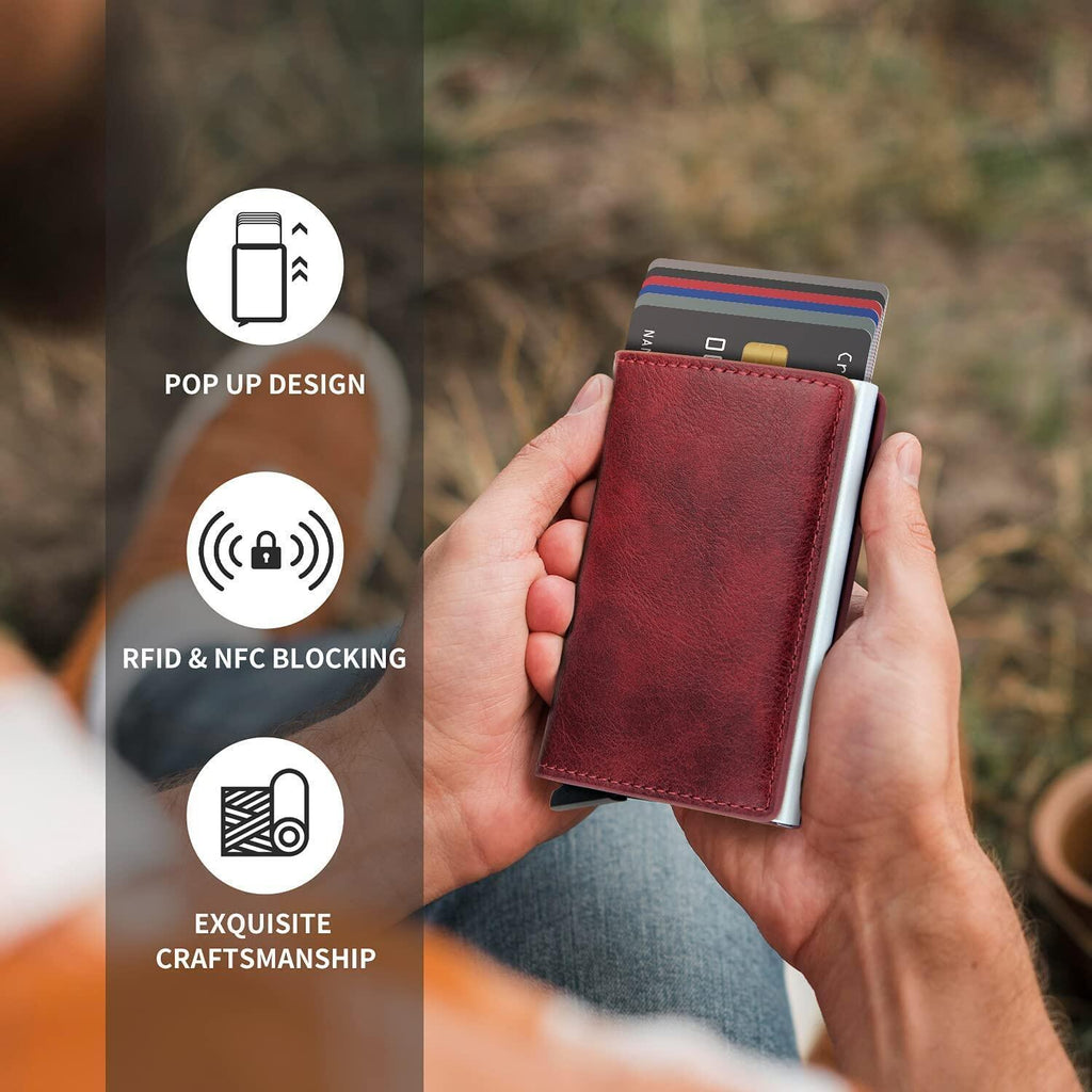 Carbon Fiber RFID Anti-theft Swiping Automatic Pop-up Card Package - 𝓢𝓱𝓸𝓹𝓵𝓮𝓬𝔂