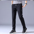 Drawstring Trousers Thin Casual Pants Korean Version Loose Straight Sweatpants Mens Clothing - 𝓢𝓱𝓸𝓹𝓵𝓮𝓬𝔂
