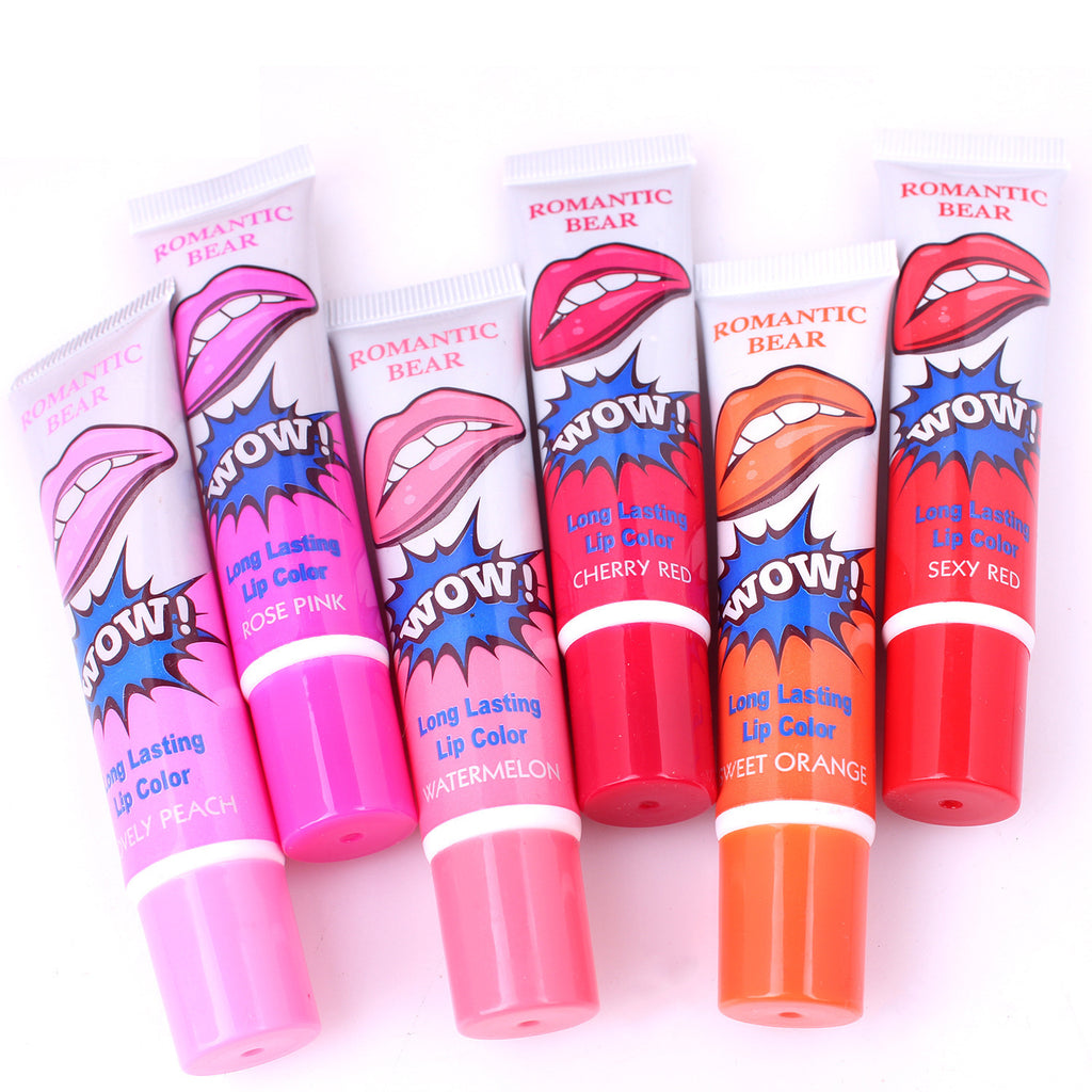 Amazing 6 Colors Peel Off Liquid Lipstick Waterproof Long Lasting Lip Gloss Mask Moisturizer Makeup Tear Pull Lip Lint Cosmetic - 𝓢𝓱𝓸𝓹𝓵𝓮𝓬𝔂
