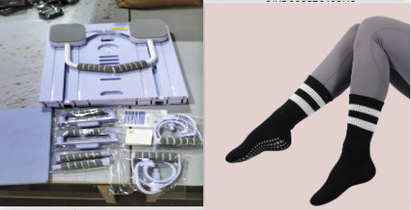 Multifunctional Fitness Board Flat Support Chest And Abdominal Muscle Equipment Household Abdominal Wheel