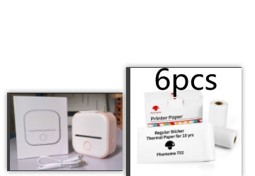 Portable Mini Thermal Label Printer Home Photo Printer Student Wrong Question Printer Bluetooth-compatible Mini Label Printer Price Tag - 𝓢𝓱𝓸𝓹𝓵𝓮𝓬𝔂