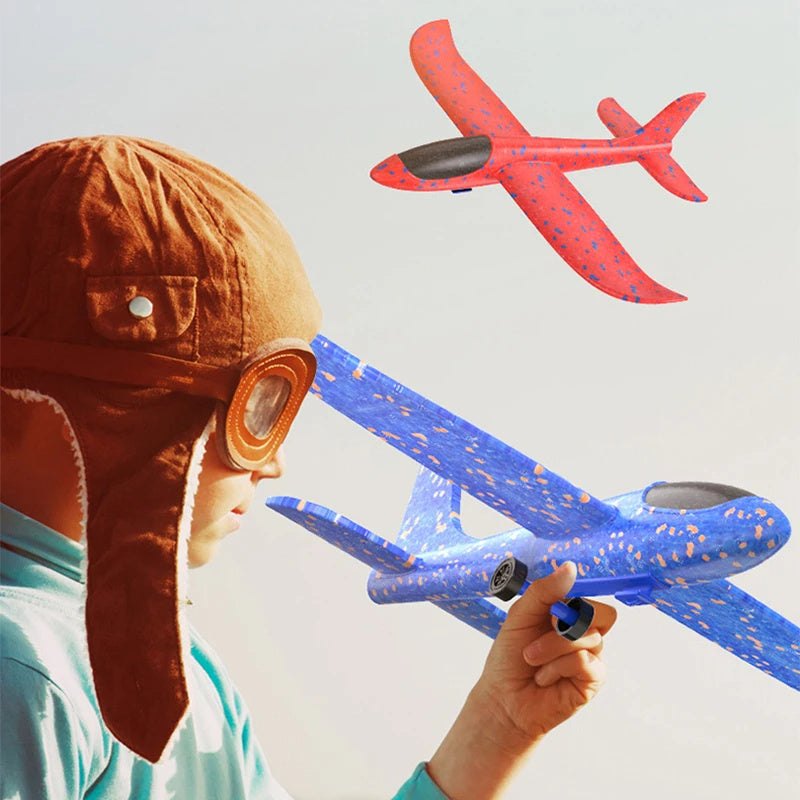 Children's Foam Ejection Aircraft Toys Parent-Child Interaction Outdoor Foam Aircraft Park - 𝓢𝓱𝓸𝓹𝓵𝓮𝓬𝔂