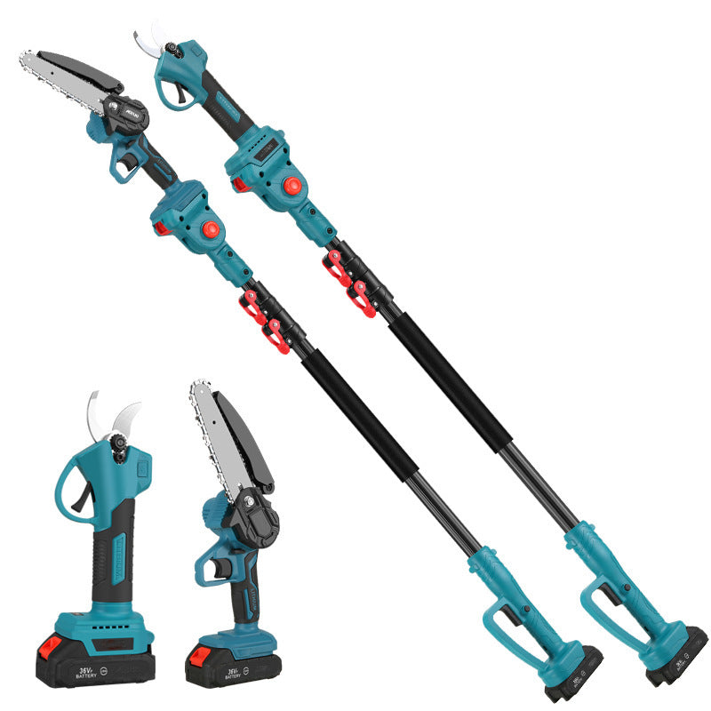 Rechargeable Lithium Battery Electric Chain Saw Garden Outdoor Single Handsaw Rod Suit - 𝓢𝓱𝓸𝓹𝓵𝓮𝓬𝔂