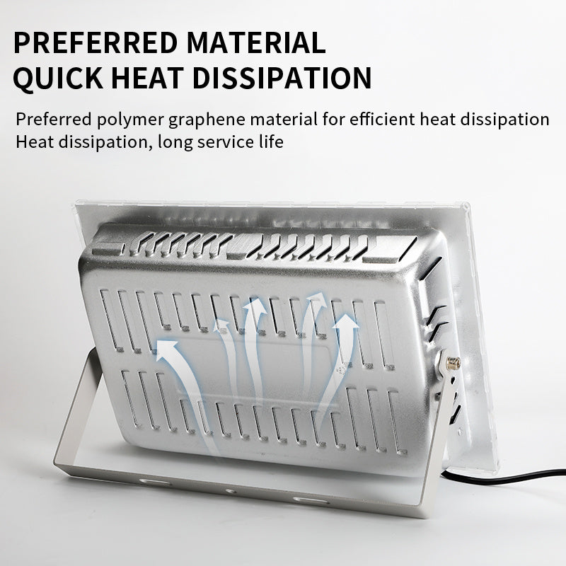 LED Floodlights, Outdoor Waterproof Industrial Workshops, Factory Buildings, Outdoor Lighting, Courtyards, Exploratory Streetlights, Ultra Bright And Strong Light - 𝓢𝓱𝓸𝓹𝓵𝓮𝓬𝔂