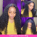 Curly Human Hair Wig Lace Hair Products - 𝓢𝓱𝓸𝓹𝓵𝓮𝓬𝔂