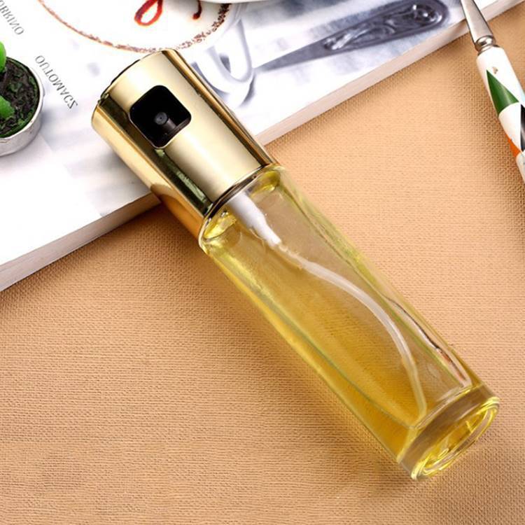 BBQ Healthy Kitchen Cooking Oil Vinegar Spray Bottle Push Type Oil Spray BottlePump Oil Tank Leakproof BBQ Sprayer BBQ Tools Kitchen Gadgets - 𝓢𝓱𝓸𝓹𝓵𝓮𝓬𝔂