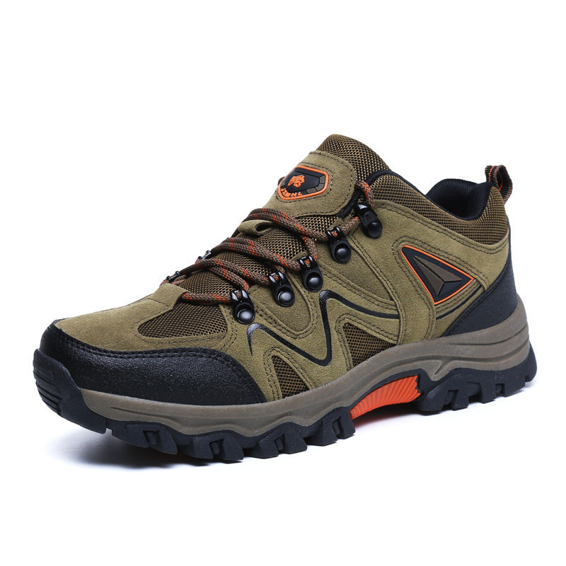 Outdoor Sports Men's Suede Low Top Hiking Shoes - 𝓢𝓱𝓸𝓹𝓵𝓮𝓬𝔂