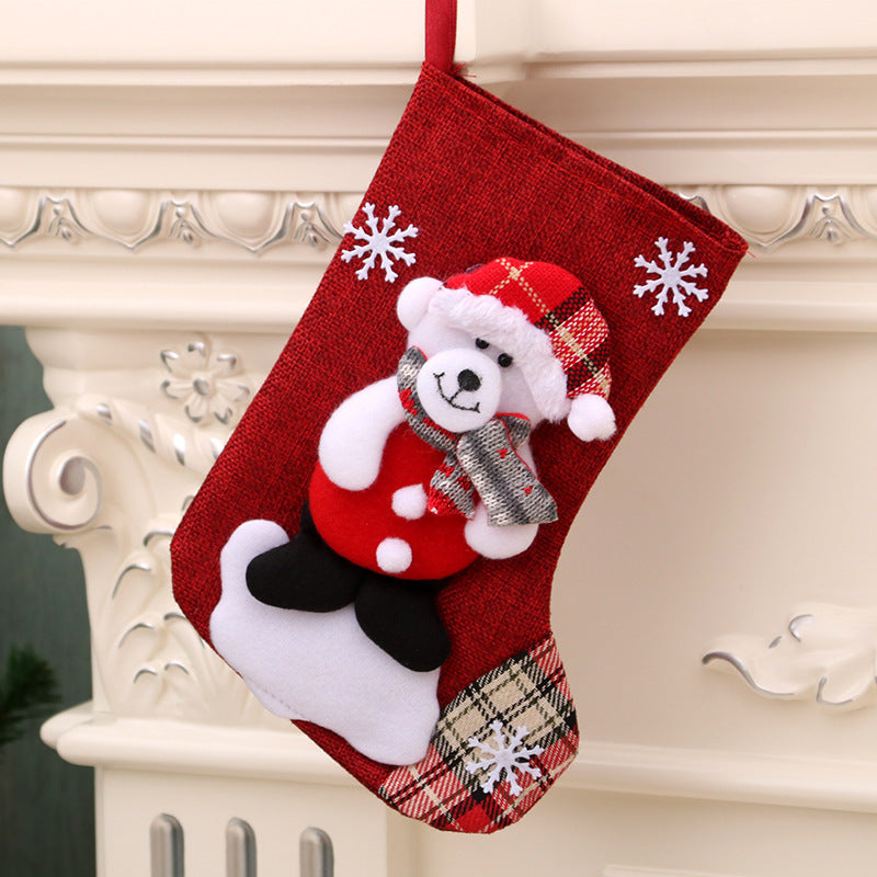 Christmas gift bag christmas hanging socks - 𝓢𝓱𝓸𝓹𝓵𝓮𝓬𝔂