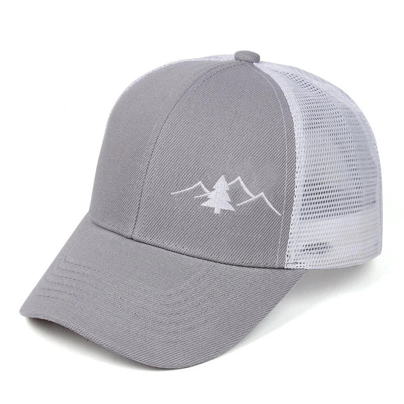 New Outdoor Trucker Embroidered Baseball Cap Men - 𝓢𝓱𝓸𝓹𝓵𝓮𝓬𝔂