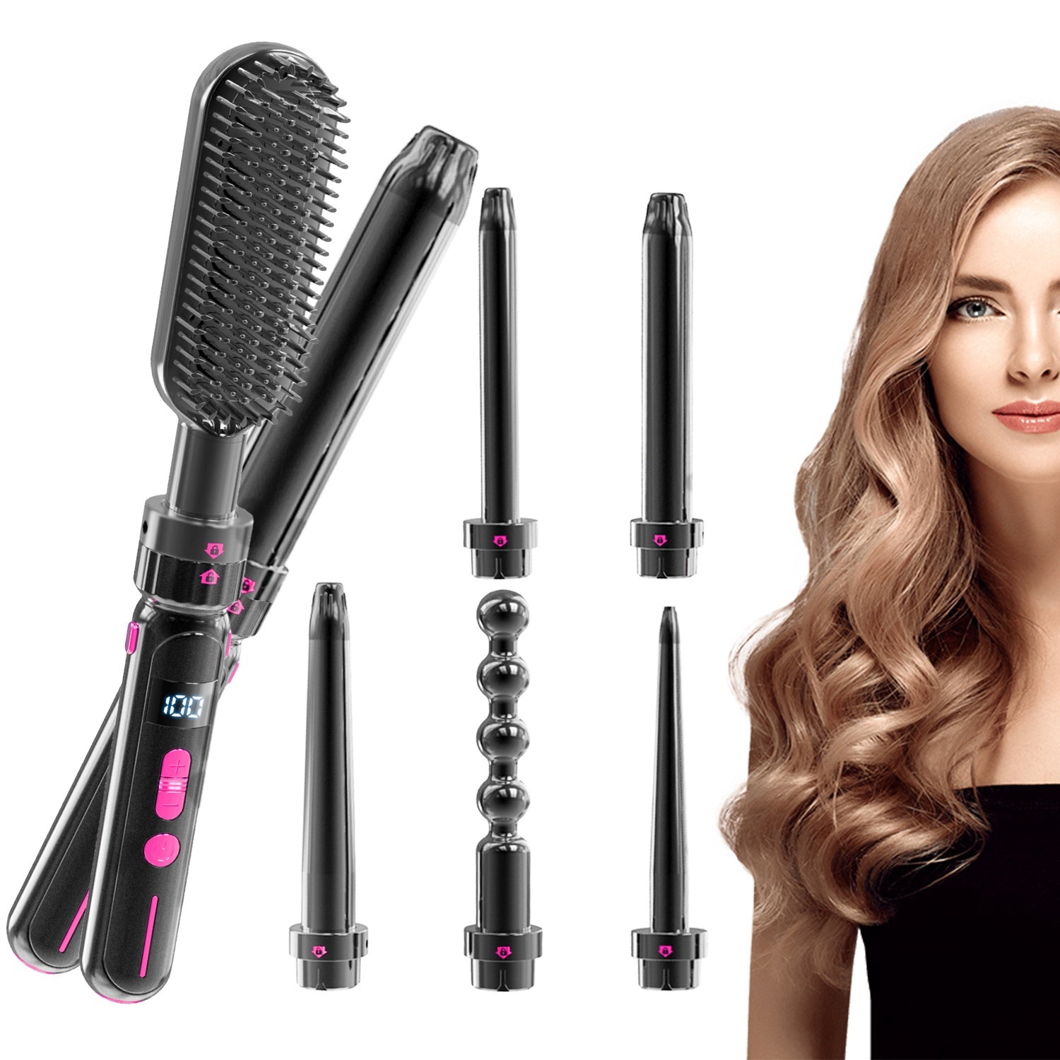 Safety Against Scalding Easy To Use Curly Hair Sticks - 𝓢𝓱𝓸𝓹𝓵𝓮𝓬𝔂