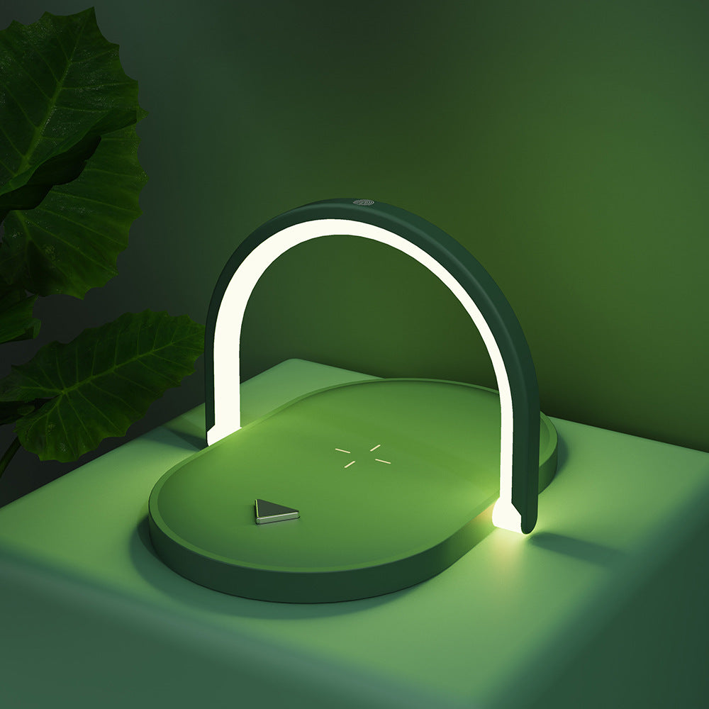 3 In 1 Foldable Wireless Charger Night Light Wireless Charging Station Stonego LED Reading Table Lamp 15W Fast Charging Light - 𝓢𝓱𝓸𝓹𝓵𝓮𝓬𝔂