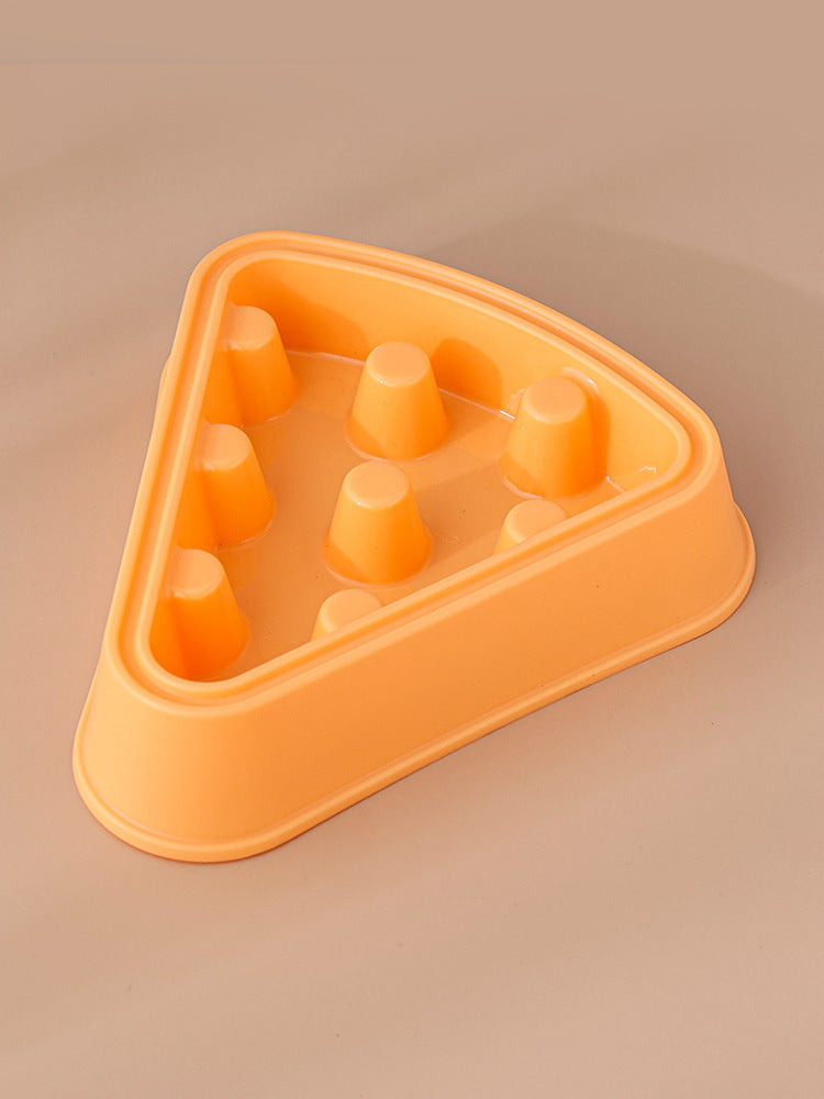 Pet Cat Dog Bowl Cartoon Pizza Single Bowl Slow Food - 𝓢𝓱𝓸𝓹𝓵𝓮𝓬𝔂