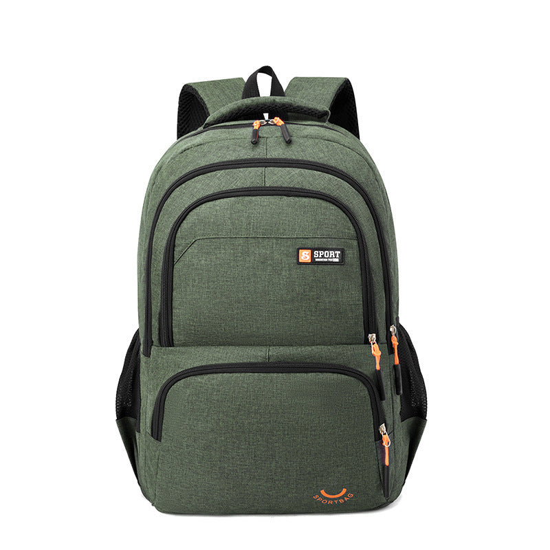 Backpack Men's Large Capacity Outdoor Casual Computer Business Schoolbag Junior High School Students - 𝓢𝓱𝓸𝓹𝓵𝓮𝓬𝔂