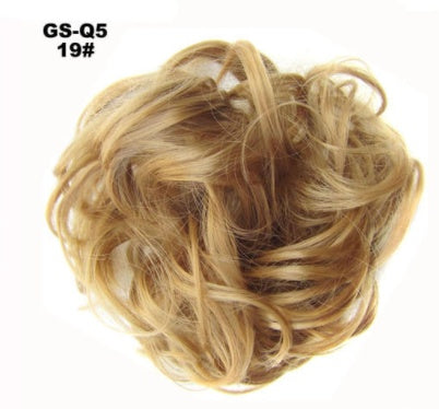 New Trendy Design Women Wavy Curly Messy Hair Bun Synthetic - 𝓢𝓱𝓸𝓹𝓵𝓮𝓬𝔂