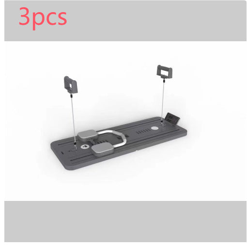 Multifunctional Fitness Board Flat Support Chest And Abdominal Muscle Equipment Household Abdominal Wheel