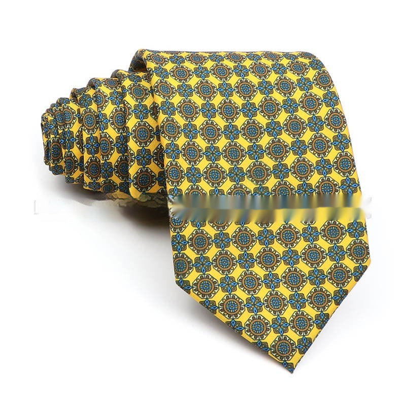 Business Polyester Men's Printed Workplace Tie - 𝓢𝓱𝓸𝓹𝓵𝓮𝓬𝔂