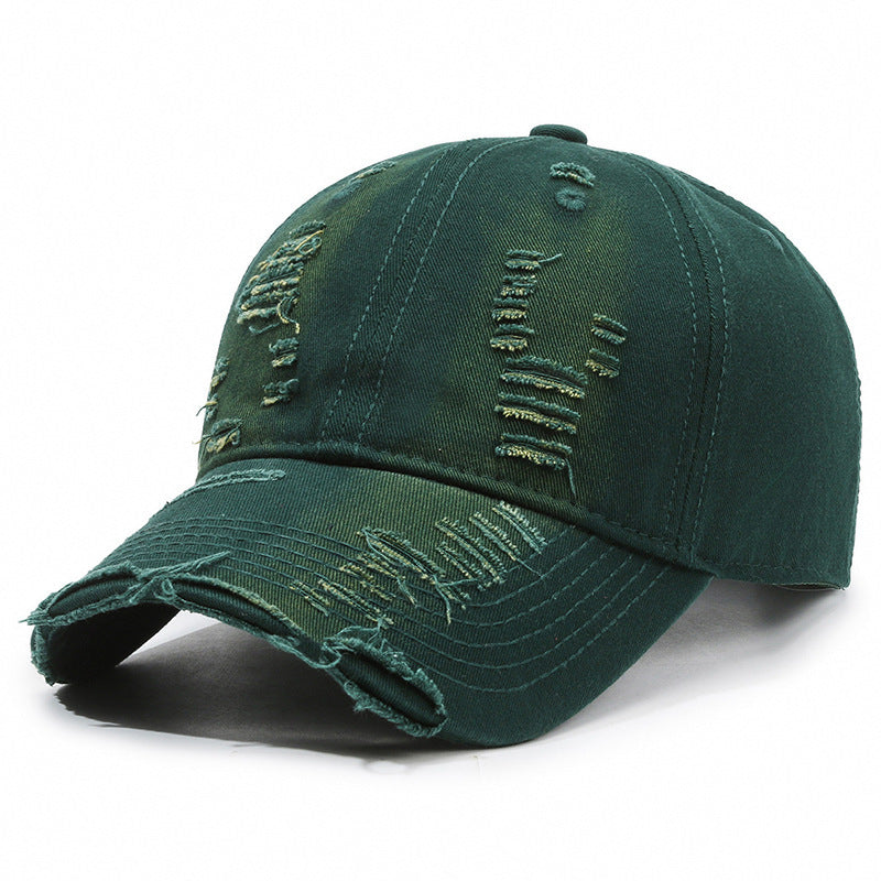 Street Hole Vintage Baseball Cap Men Do The Old Cowboy Washed - 𝓢𝓱𝓸𝓹𝓵𝓮𝓬𝔂