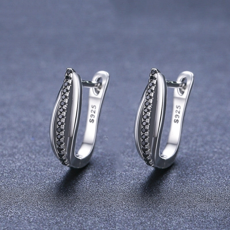 Copper Retro Hong Kong Style Zircon Earrings - 𝓢𝓱𝓸𝓹𝓵𝓮𝓬𝔂