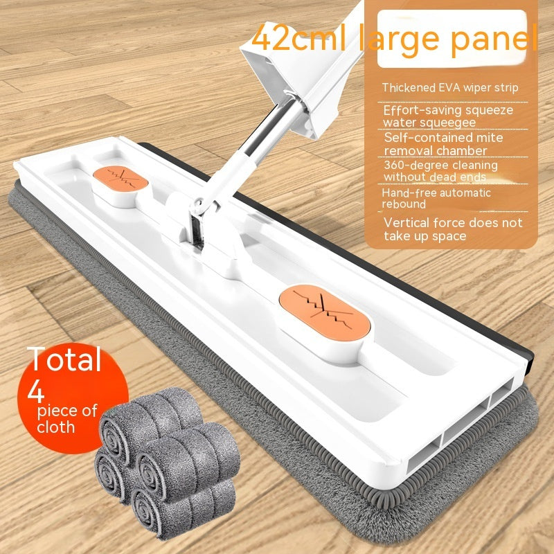 New Style Large Flat Mop 360 Rotating Mop Suitable Various Types Flooring Strong Water Absorption For Home Cleaning Floors - 𝓢𝓱𝓸𝓹𝓵𝓮𝓬𝔂