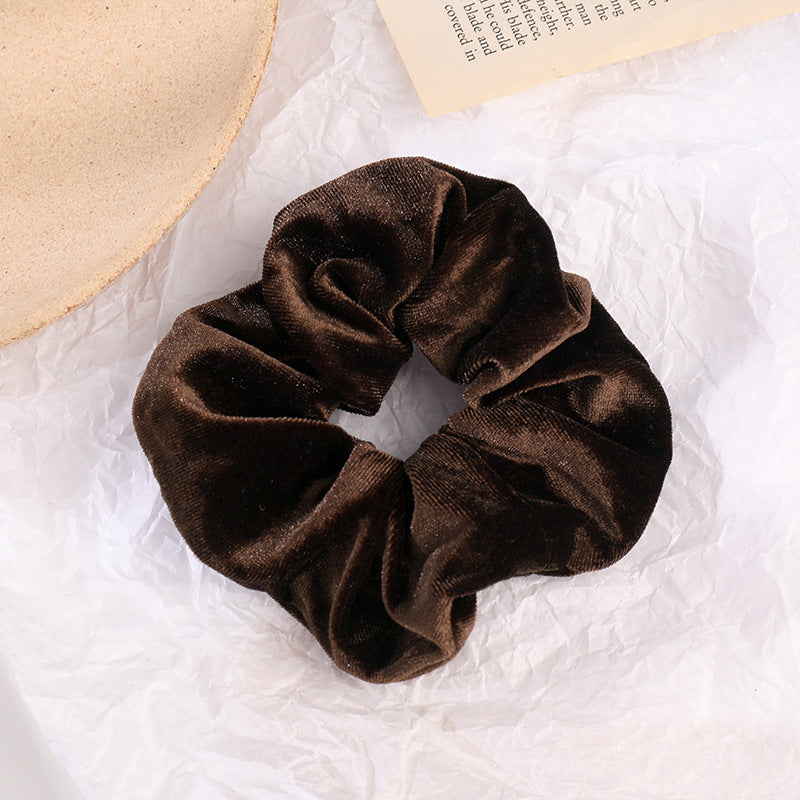 Flannel Hair Tie Hair Rope Amazon Velvet Fashion Ponytail Hair Accessories - 𝓢𝓱𝓸𝓹𝓵𝓮𝓬𝔂