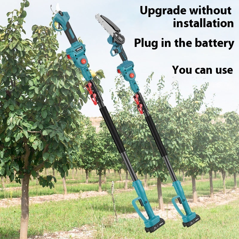 Rechargeable Lithium Battery Electric Chain Saw Garden Outdoor Single Handsaw Rod Suit - 𝓢𝓱𝓸𝓹𝓵𝓮𝓬𝔂