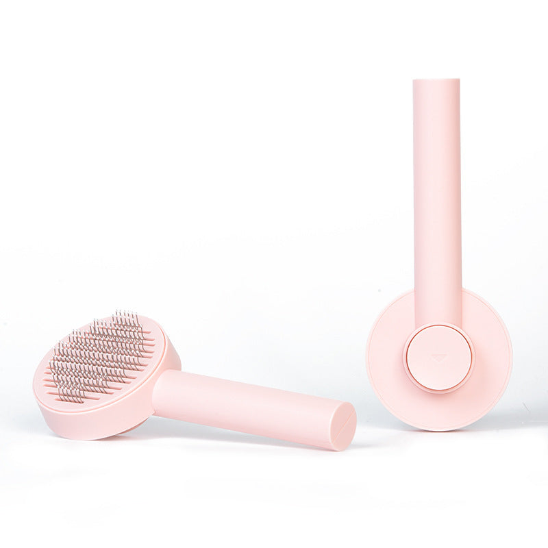 Pet Needle Comb Hair Remover Brush Dog And Cat Pet Comb Self Cleaning Massage Brushes Grooming Supplies - 𝓢𝓱𝓸𝓹𝓵𝓮𝓬𝔂
