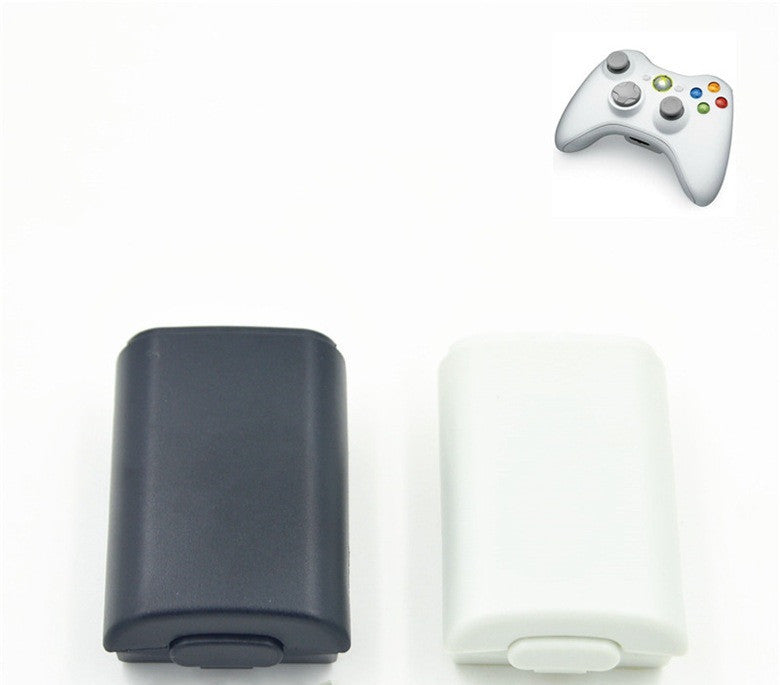 XBOX360 wireless handle black and white battery cover