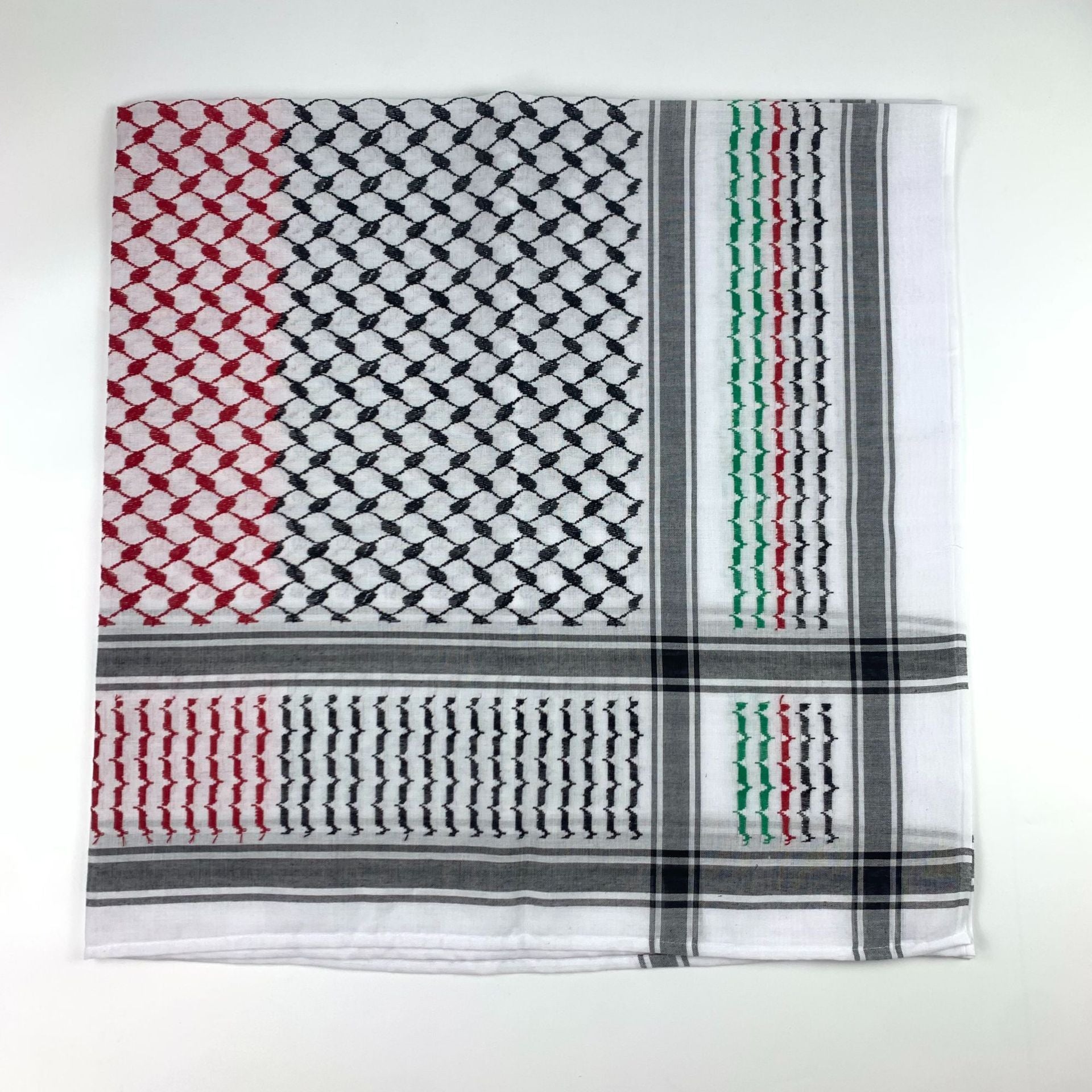 Keffiyeh Jacquard Square Scarf Men Dubai Middle East Muslim Saudi Arabia - 𝓢𝓱𝓸𝓹𝓵𝓮𝓬𝔂