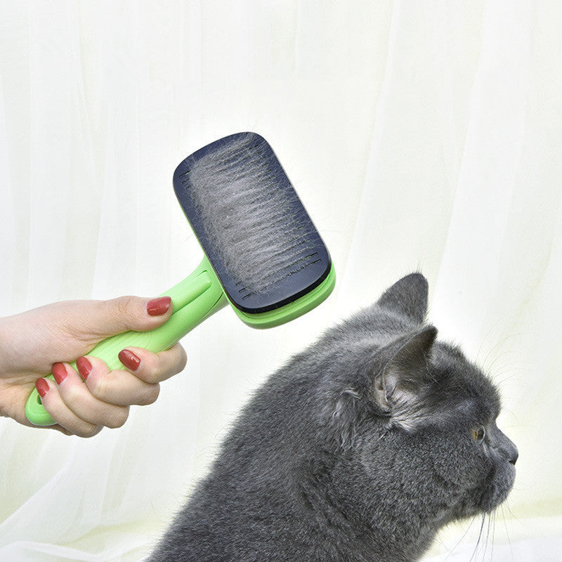 Pet automatic hair removal brush - 𝓢𝓱𝓸𝓹𝓵𝓮𝓬𝔂