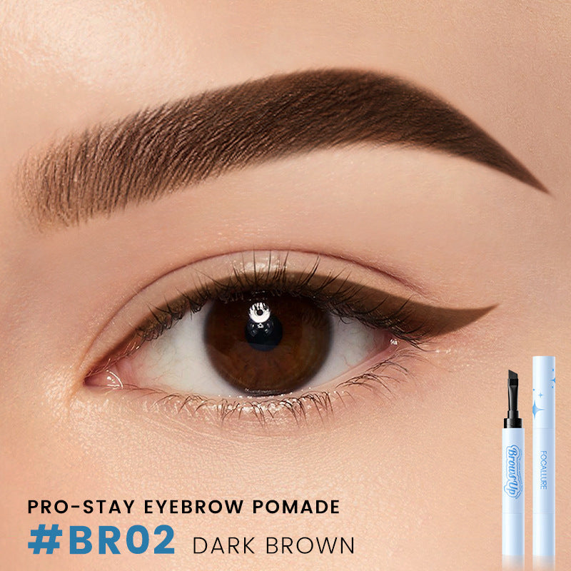 2 In 1 3D Eyebrow Gel Cream Eyeliner Pencil 3 Colors Waterproof Long-lasting Eyebrow Pomade Enhancers Makeup Cosmetics - 𝓢𝓱𝓸𝓹𝓵𝓮𝓬𝔂