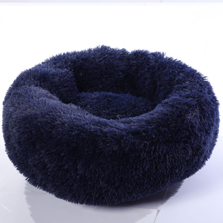 Dog Beds For Small Dogs Round Plush Cat Litter Kennel Pet Nest Mat Puppy Beds - 𝓢𝓱𝓸𝓹𝓵𝓮𝓬𝔂