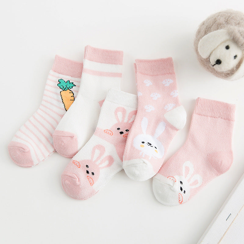 Cotton breathable male and female baby socks - 𝓢𝓱𝓸𝓹𝓵𝓮𝓬𝔂