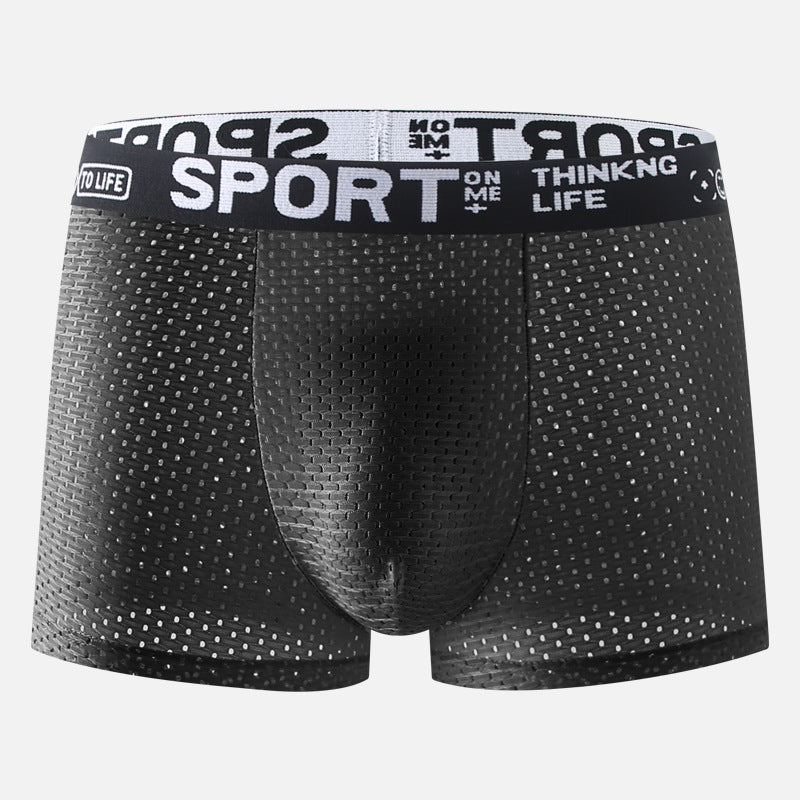 Men's Underwear Ice Silk Mesh Boxers - 𝓢𝓱𝓸𝓹𝓵𝓮𝓬𝔂