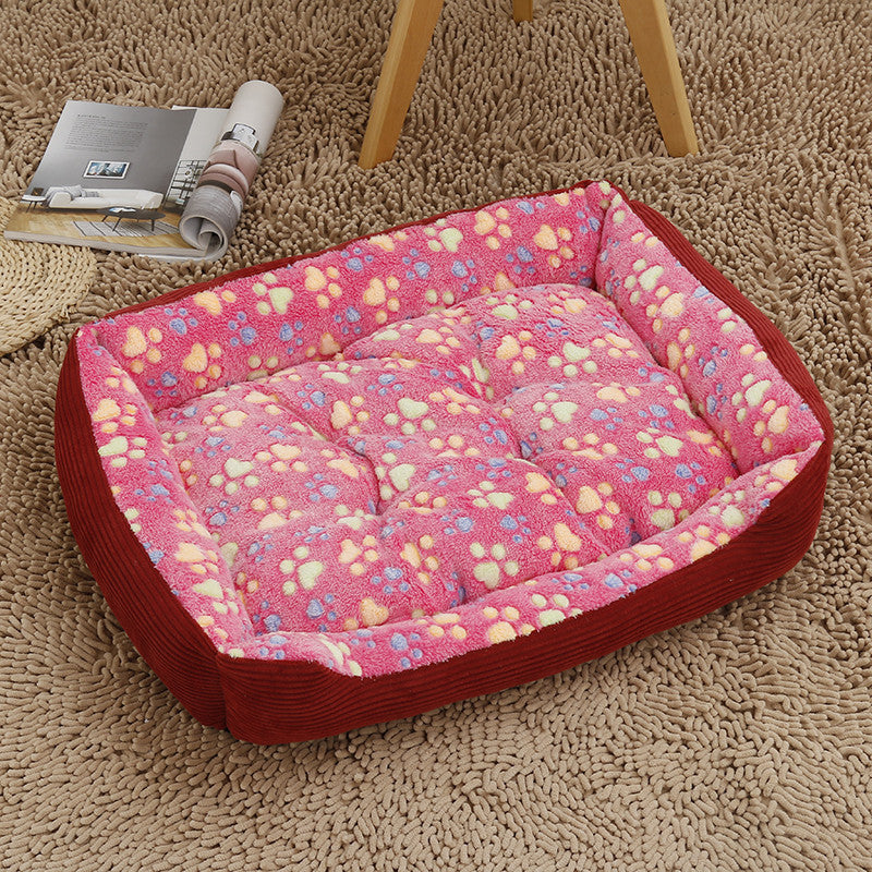 Dog bed with pet cushion - 𝓢𝓱𝓸𝓹𝓵𝓮𝓬𝔂