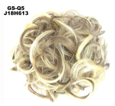 New Trendy Design Women Wavy Curly Messy Hair Bun Synthetic - 𝓢𝓱𝓸𝓹𝓵𝓮𝓬𝔂