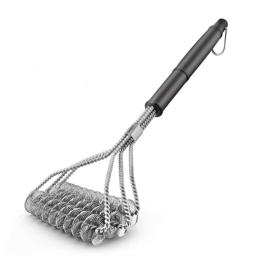 Barbecue Grill BBQ Brush Clean Tool Stainless Steel Wire Bristles Non-stick Cleaning Brushes - 𝓢𝓱𝓸𝓹𝓵𝓮𝓬𝔂