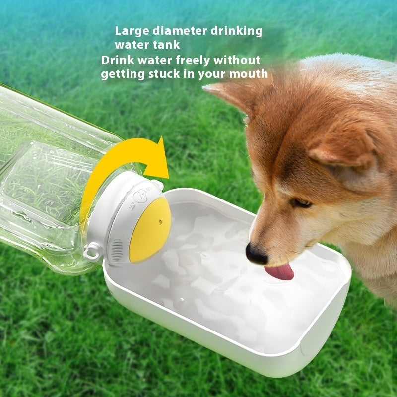 2 In 1 Dog Large Capacity Pets Out Drinking Pot Cat Water Dispenser Portable Water Cup Water And Food Integrated Bowl Pet Products - 𝓢𝓱𝓸𝓹𝓵𝓮𝓬𝔂