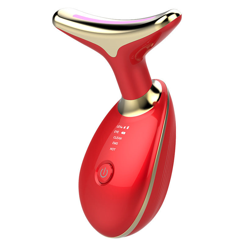 EMS Thermal Neck Lifting And Tighten Massager Electric Microcurrent Wrinkle Remover - 𝓢𝓱𝓸𝓹𝓵𝓮𝓬𝔂