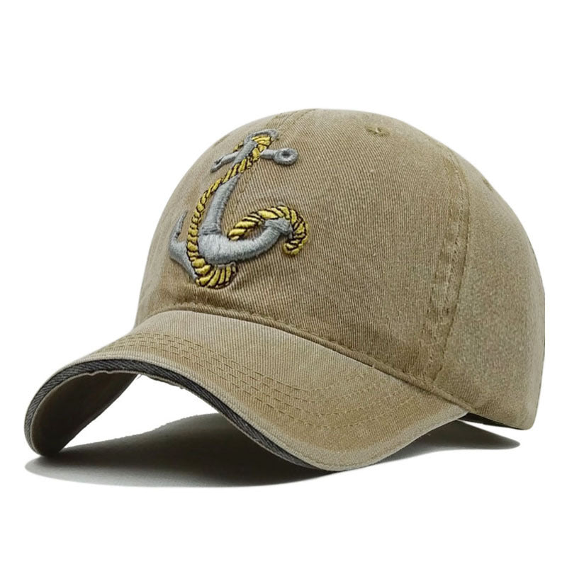 Anchor Embroidered Baseball - 𝓢𝓱𝓸𝓹𝓵𝓮𝓬𝔂