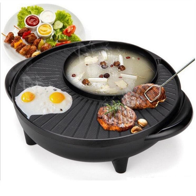 Multifunctional Pot Electric Grill - 𝓢𝓱𝓸𝓹𝓵𝓮𝓬𝔂