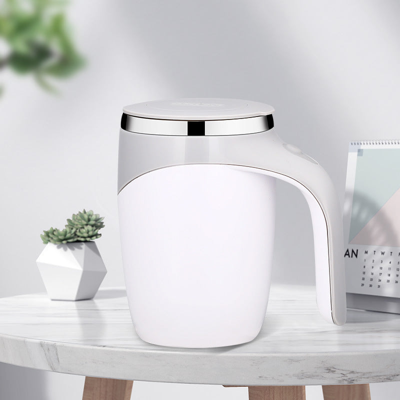 Rechargeable Model Automatic Stirring Cup Coffee Cup High Value Electric Stirring Cup Lazy Milkshake Rotating Magnetic Water Cup - 𝓢𝓱𝓸𝓹𝓵𝓮𝓬𝔂