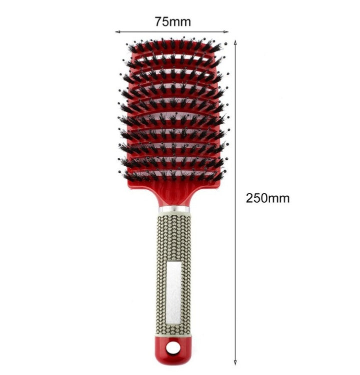 Hairbrush Anti Klit Brushy Haarborstel Women Detangler Hair Brush Bristle Nylon Scalp Massage  Teaser Hair Brush Comb - 𝓢𝓱𝓸𝓹𝓵𝓮𝓬𝔂
