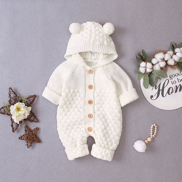 Baby knitted romper - 𝓢𝓱𝓸𝓹𝓵𝓮𝓬𝔂