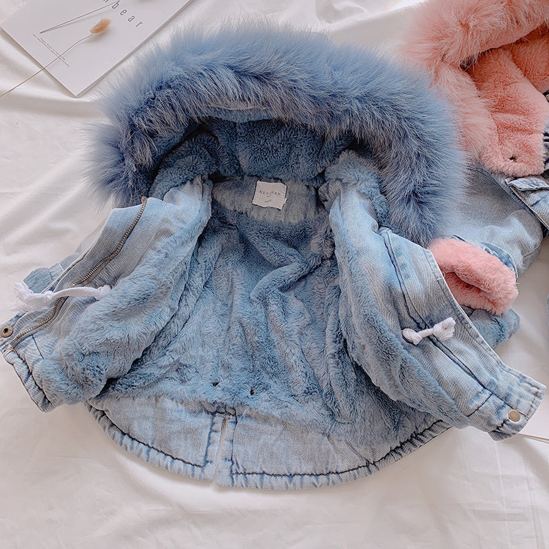 Girl denim coat - 𝓢𝓱𝓸𝓹𝓵𝓮𝓬𝔂