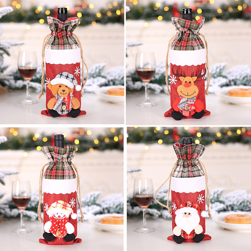 Christmas Decorations Christmas Wine Bottle Socks - 𝓢𝓱𝓸𝓹𝓵𝓮𝓬𝔂
