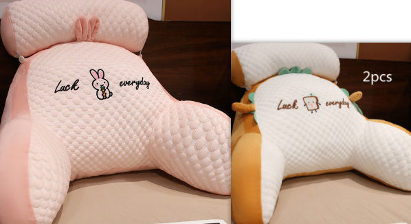 Sofa Fluffy Cushion Luncheon Pillow Triangle Reading Cushion Bedside Soft Large Backrest Lumbar Cushion Office Chair Cushion - 𝓢𝓱𝓸𝓹𝓵𝓮𝓬𝔂